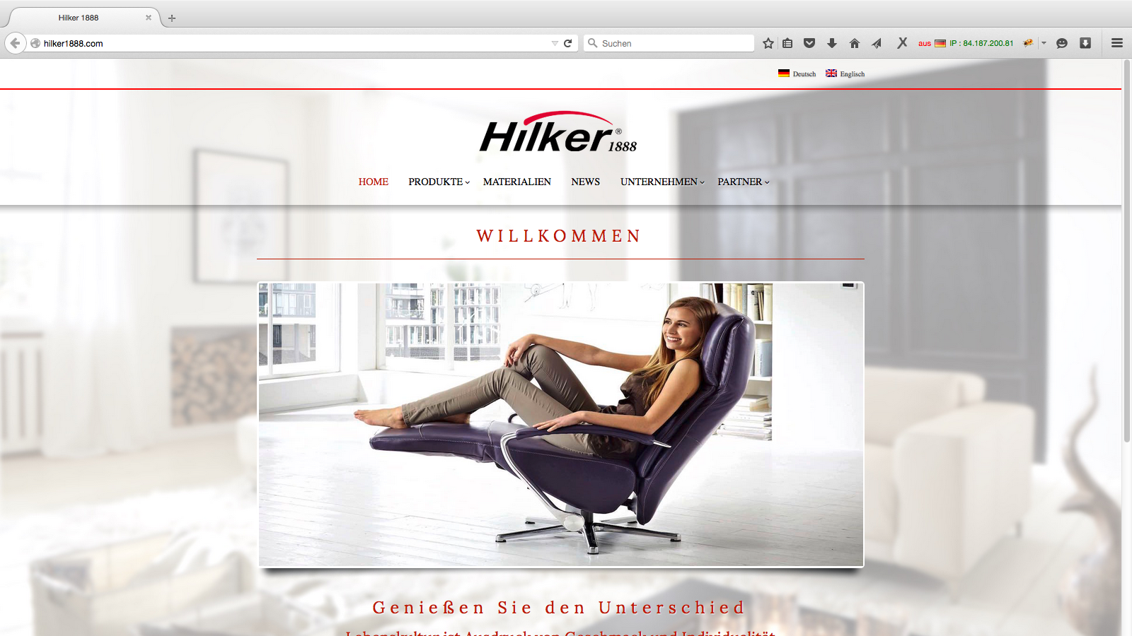 Hilker 1888 Webdesign von Webdesign Paderborn